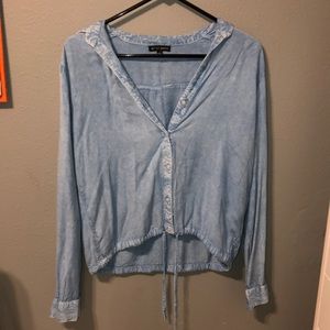 Button up quarter sleeve